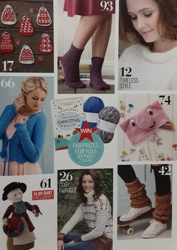 Simply Knitting magazine Jan 2015 Alan Dart Grandma Holly Toy Pattern & more - Picture 2 of 18