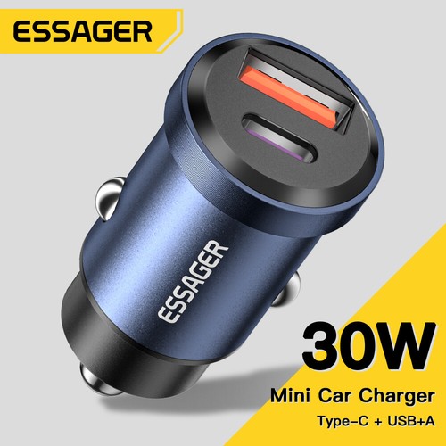 Essager 45W USB Car Charger QC 4.0 PD 3.0 Type C Fast Charging For iPhone 13 12 - 第 11/11 張圖片