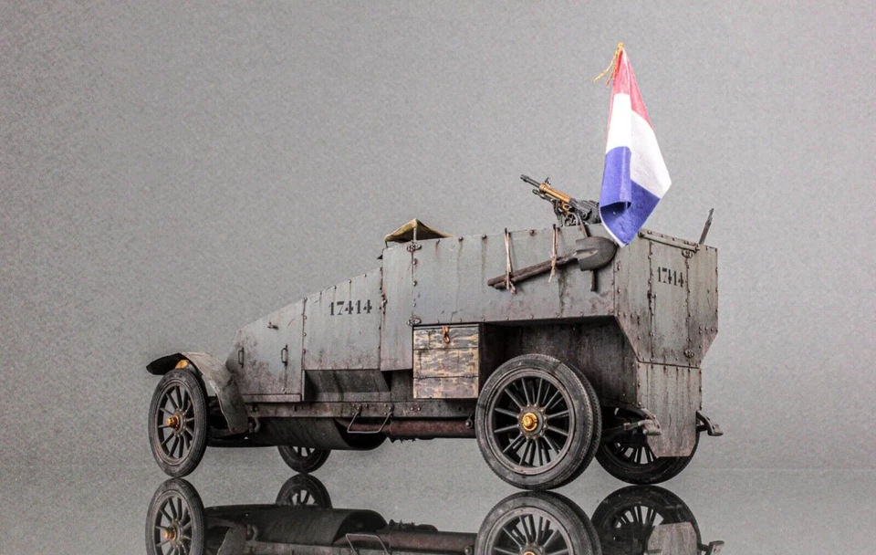 Primera Guerra Mundial Pro-build 1/35 Renault Tipo ED 1914 Foto 3 de 4