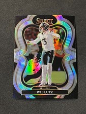 2025 Panini Select Football Wil Lutz Suite Level Silver Prizm #312 - Broncos