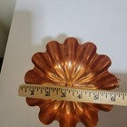 Vintage Copper Tone Fluted Aluminum Jello Mold Cake Pan 3.5 Cup Wall Decor 6.75" — photo 8