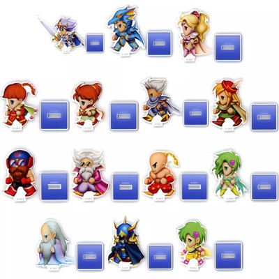 Final Fantasy Pixel Remaster Acryl Ständer Set 14 Teile Sammlung