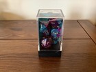 Chessex Gemini Purple Teal/Gold Polyhedral Dice, 7-Die Set W/ Case — photo 2