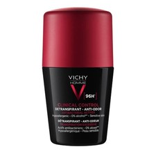 Vichy Homme Clinical Control 96HR Protection Anti Perspirant Roll On Deodorant