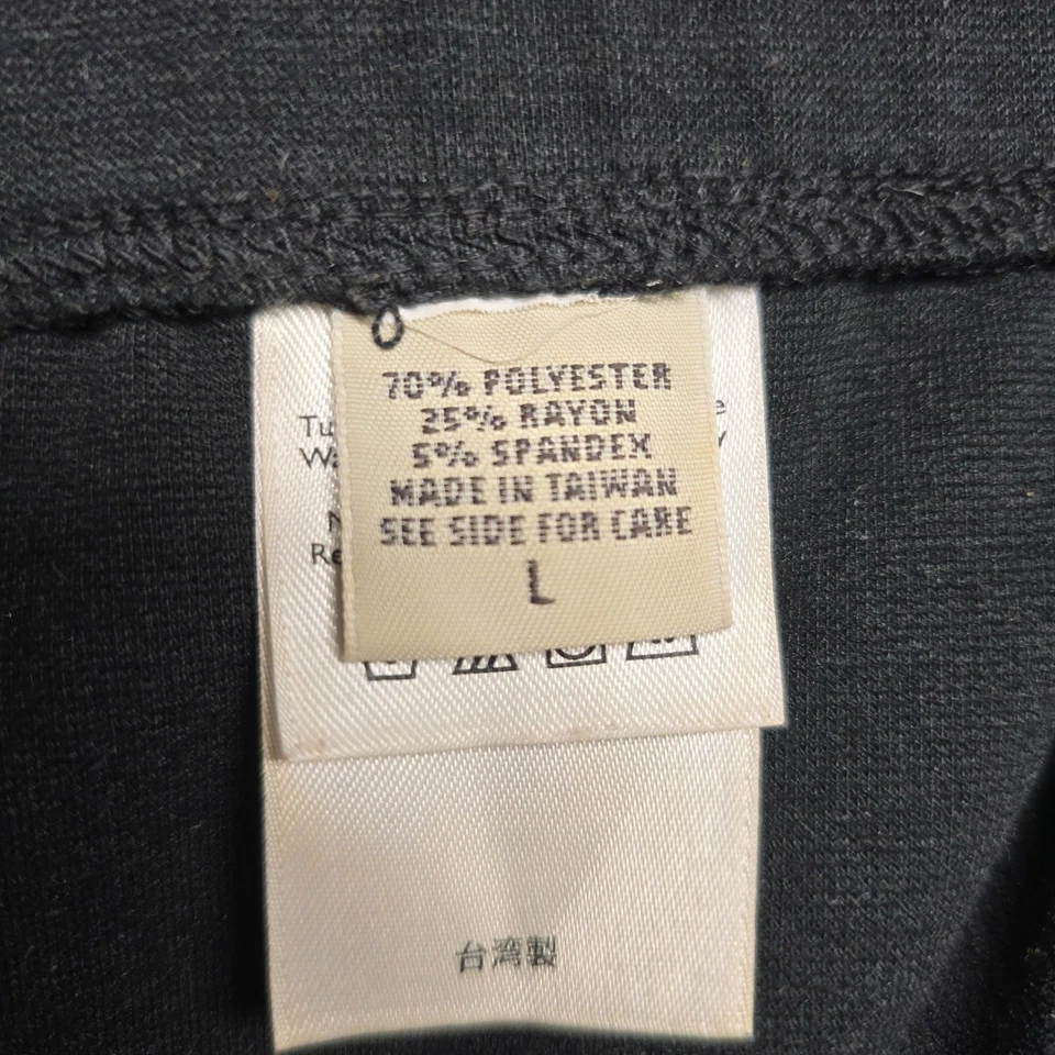 Falda Eddie Bauer Mujer Talla Grande Negra Jersey Tejido Midi Maxi Elástico Línea A Foto 4 de 4