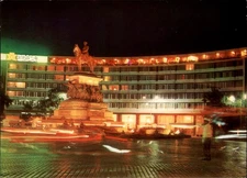 Sofia Monument Grand Hotel Sofia vintage postcard q942