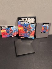 NES Mission: Impossible Complete In Box CIB Nintendo Entertainment System Ultra 