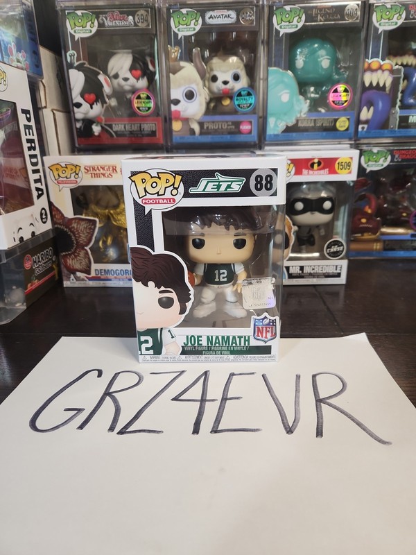 Funko Pop! Vinyl: Joe Namath (Jets Home) #88 ~ FREE SHIPPING 