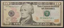 Series 2017 A Uncirculated Ten Dollar ($10) * STAR * Note; F6 Atlanta District