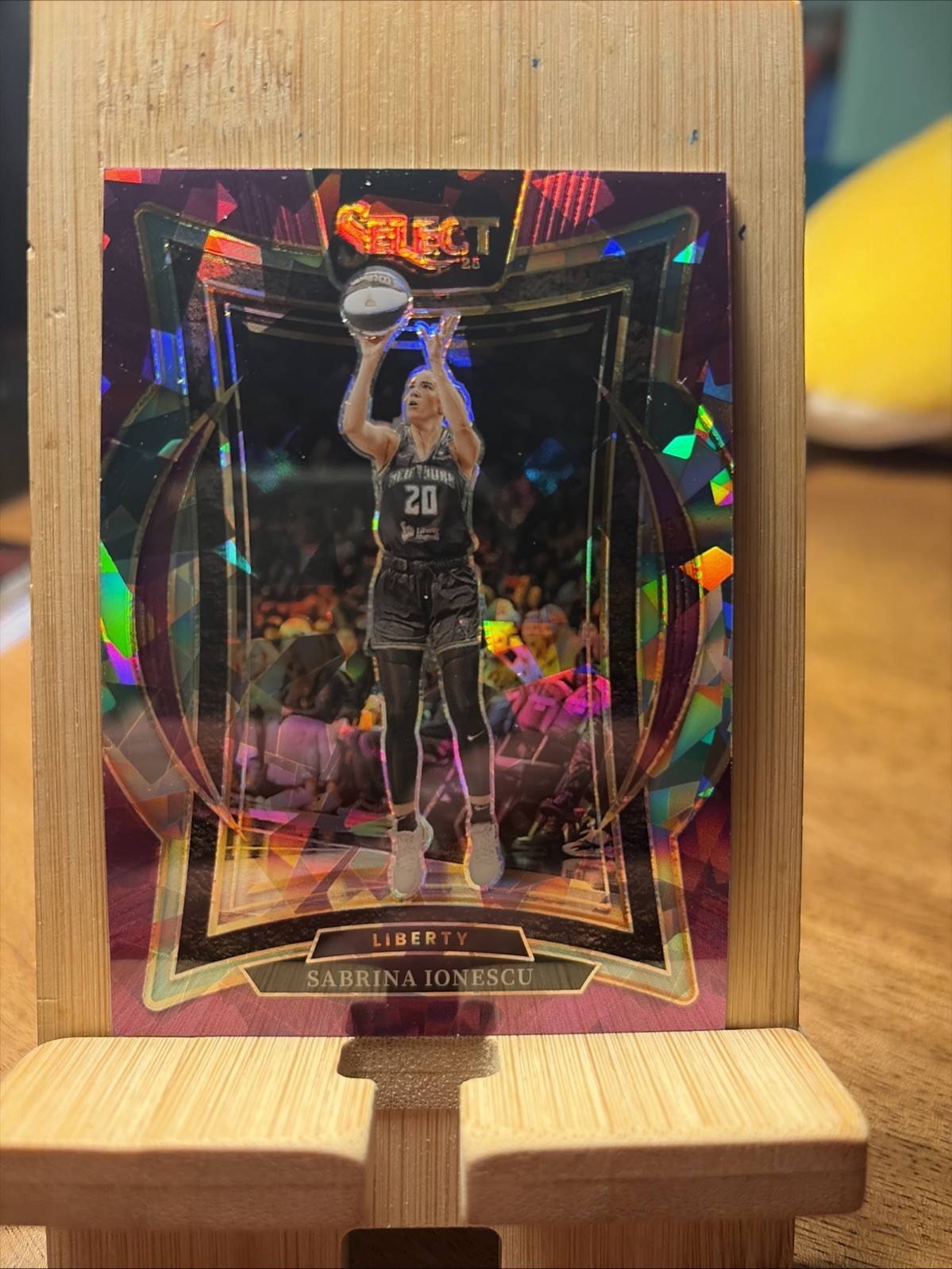 2025 Panini Select WNBA Sabrina Ionescu Purple Ice Prizm /149 New York Liberty