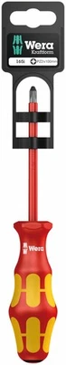 Wera 100015 Tournevis isolé VDE 165 i PZ SB pour vis Pozidriv PZ1×80 mm - Photo 1/4