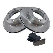 Brake Pads Rotors Kit Fr/Rr Ceramic Tacoma 2.4L 2.7L 3.4L 1999-2004 530-58622