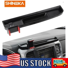 FOR 2010-17 DODGE RAM 1500 DASH PHONE BRACKET MOUNT HOLDER With STORAGE BOX TRAY