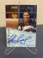 2001-02 Stadium Club Lone Star Signatures Rookie Auto Ilya Kovalchuk Thrashers