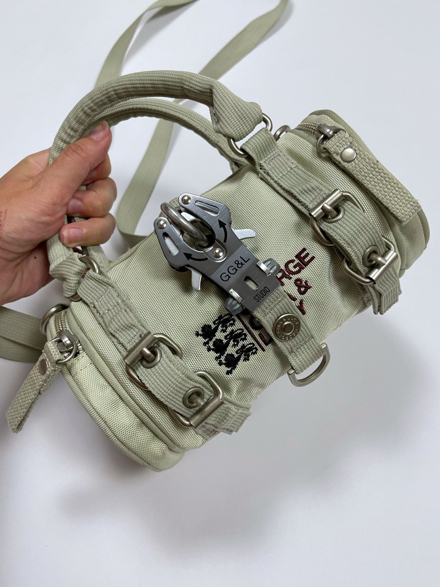 GGL George Gina & Lucy Gray Mini Crossbody Cargo Bag Bay