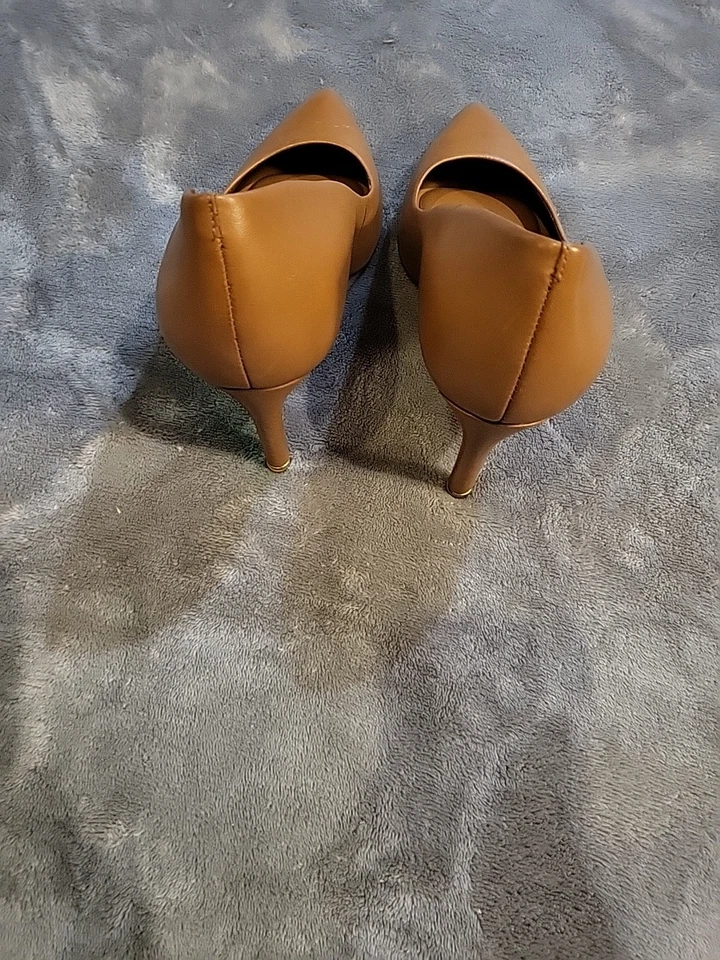 Zapatos de salón de cuero Michael Antonio para mujer talla 7 Carmel sin cordones cuero clásico FS Foto 3 de 4