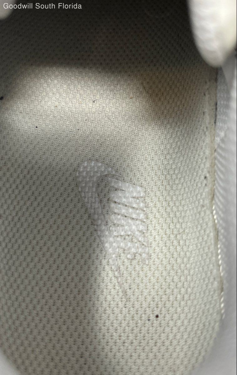 Nike Womens Gamma Force DX9176-103 White Leather Lace-Up Sneakers Shoes Size 6 thumbnail 5