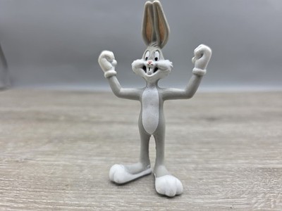 Vintage 1991 Warner Bros. Looney Tunes Bugs Bunny 3 1/2  PVC Figure Collectable