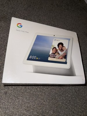 Google Nest Hub Max Smart Speaker - Chalk (GA00426-US) for sale
