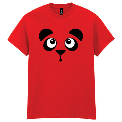 Mens Panda Tshirt   Mens Unisex T Shirt