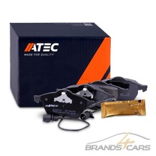 SATZ ATEC BREMSBELÄGE BREMSBELAGSATZ BREMSKLÖTZE BREMSKLÖTZER + FÜR VWK VORNE