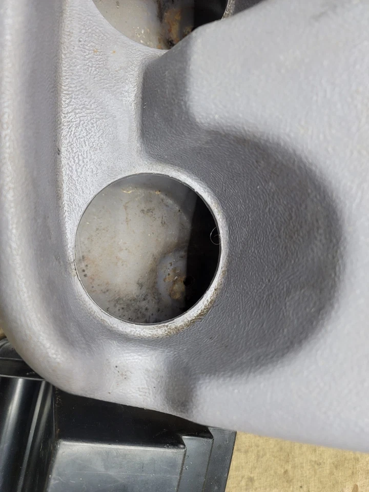 1994 1995 1996 Ford F-150 F-250 F-350 Opal Gray Grey Center Console OEM Bronco  - Image 3 of 4