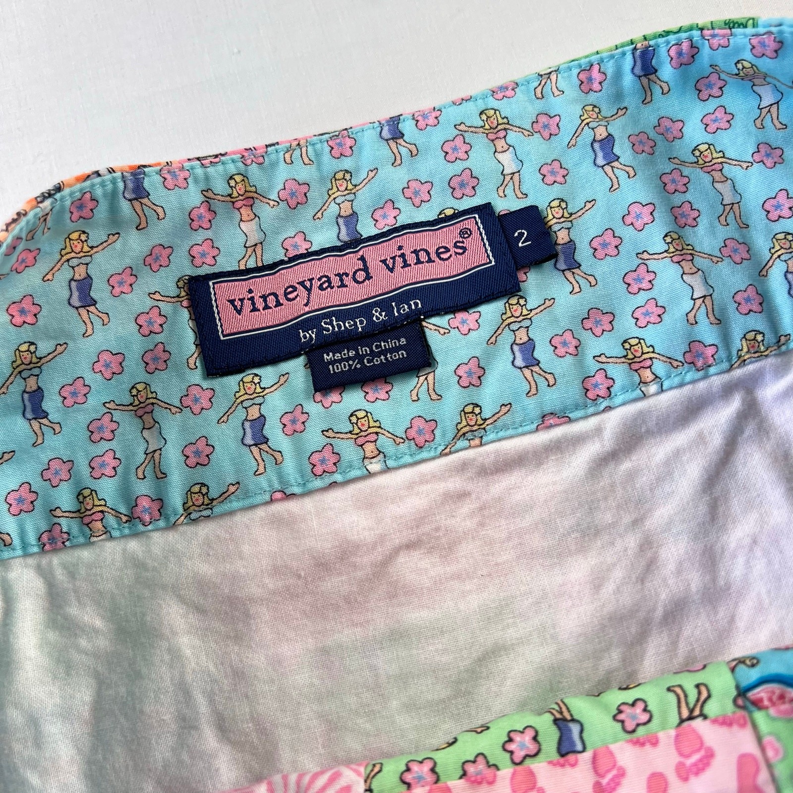 Vineyard Vines Patchwork Summer Beach Short Skirt… - image 5