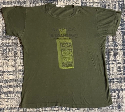 BASTRO & Rollins Band Tour Concert T Shirt XL H 1980s vintage concert t-shirt, vintage, size XL, single stitch, B+ condition