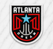 ATLANTA DREAM WNBA EMBROIDERED IRON ON PATCH 2.5"X3"  FREE SHIPPING & TRACKING