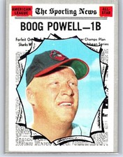 1970 TOPPS #451 BOOG POWELL ALL-STAR MVP year Baltimore Orioles