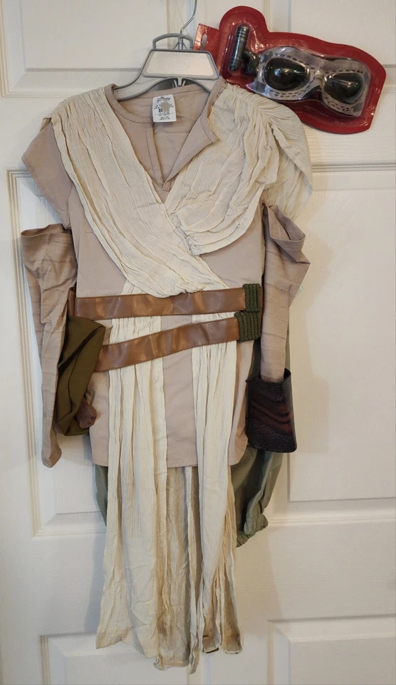Disney Store Star Wars Force Awakens Rey Talla 13 Disfraz Vestir Halloween Foto 2 de 4