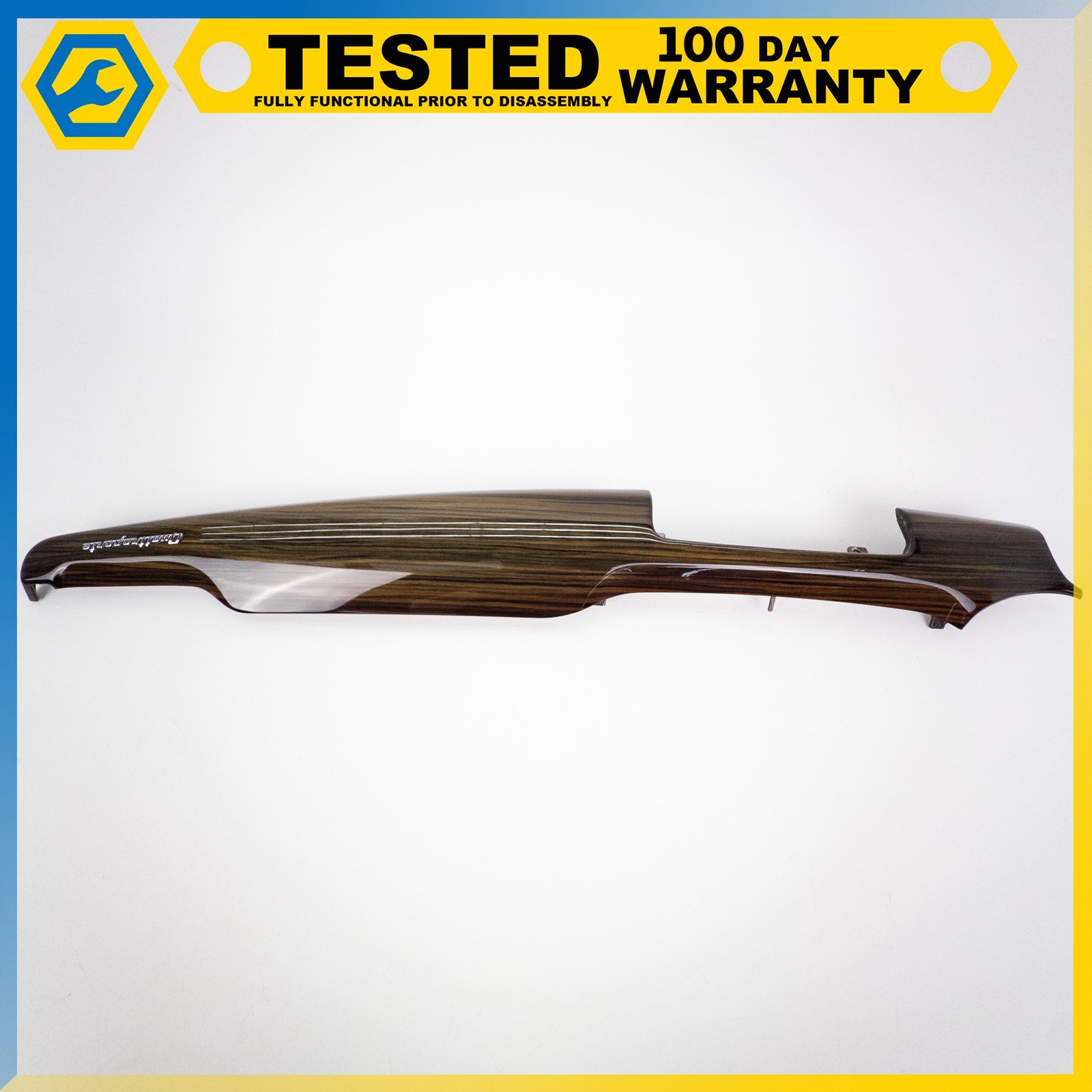 14-19 MASERATI QUATTROPORTE CENTER DASHBOARD DASH TRIM MOLDING WOOD OEM