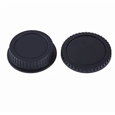 NinoLIte Camera Caps Set of 2 Rear and Body Caps for Canon EF Mount Lensesfrom