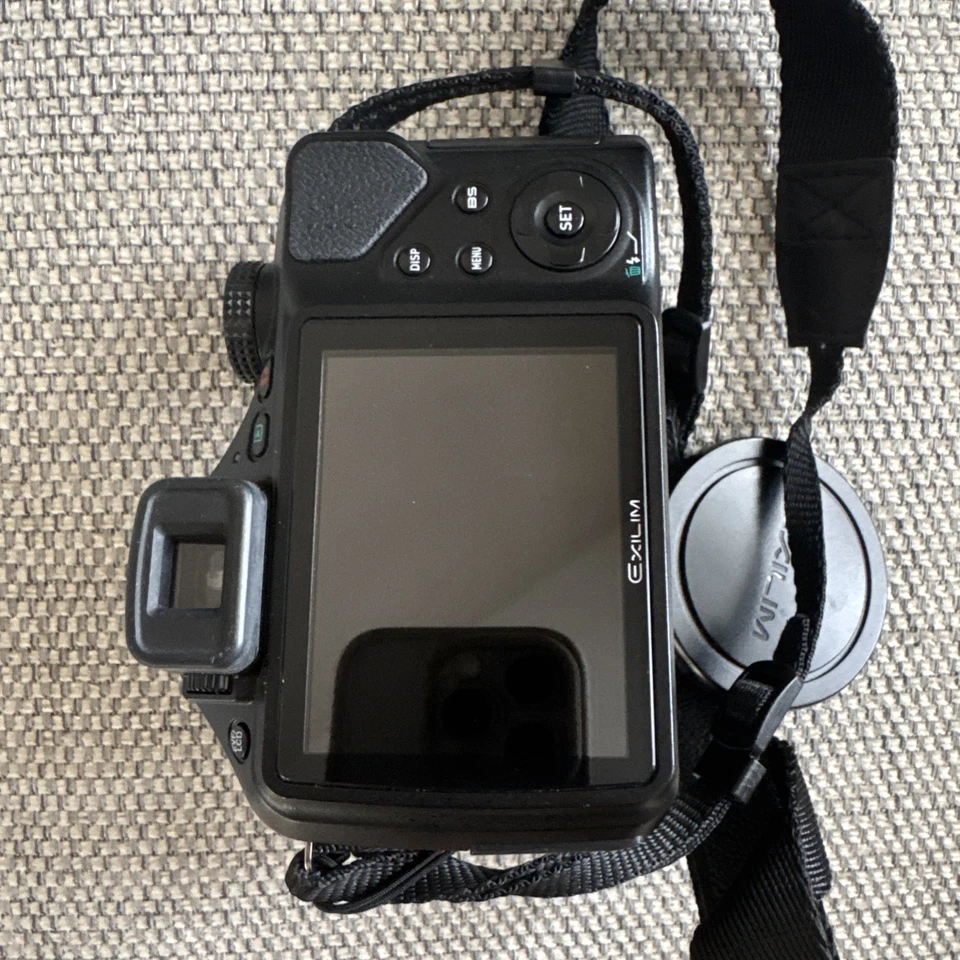 Casio Exilim EX-FH20 Zoom High Speed Compact Digital Camera Black   - Image 4 of 4