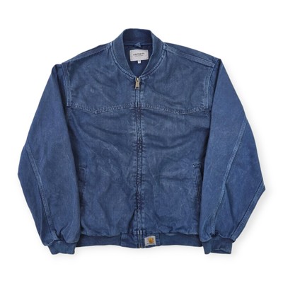 Carhartt WIP OG Santa Fe Bomberjacke Blau Herren Medium 