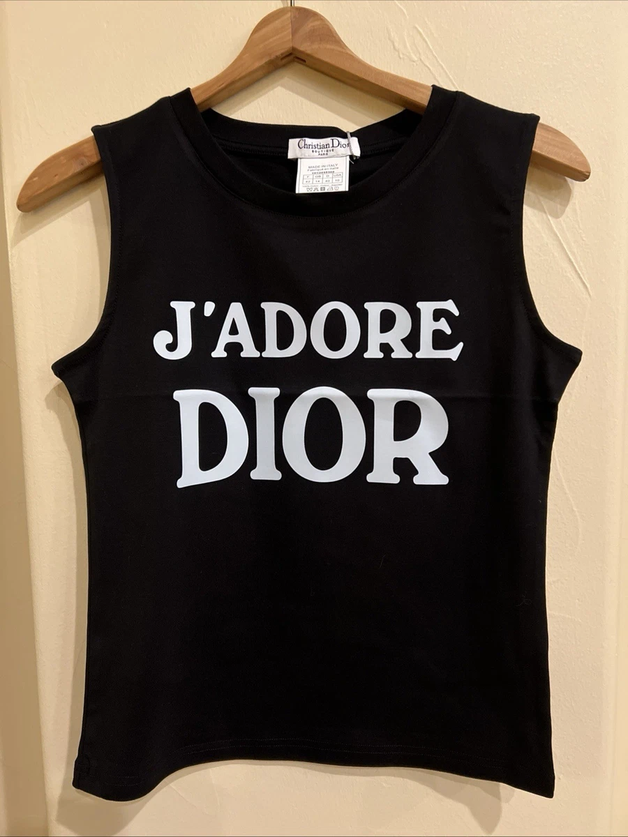 Dior Cotton Tank Tops for Women for sale | eBay