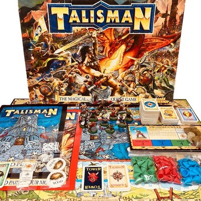 Talisman The Magical Quest Spiel 3. Edition Games Workshop 1994 Brettspiel OVP