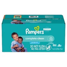 Pampers Baby Clean Fresh Scented Baby Wipes (Select Count)