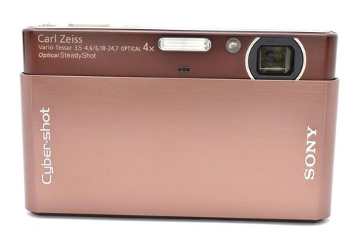 Sony Cyber-shot DSC-T77 Brown Digital Camera w/ Battery Tested Working Japan - Picture 2 of 11