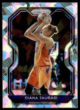 2021-22 Panini Prizm WNBA Cracked Ice Prizm Diana Taurasi Phoenix Mercury #28