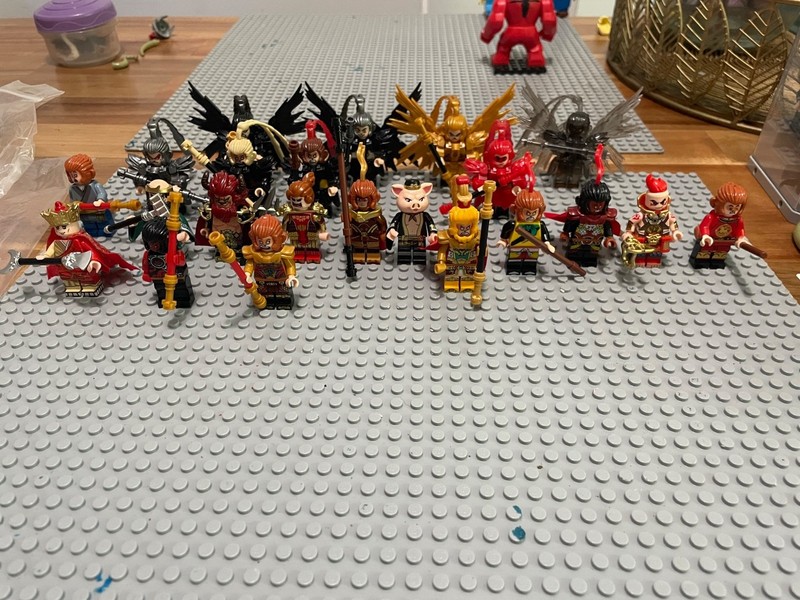 lego custom minifigures monkey king lot
