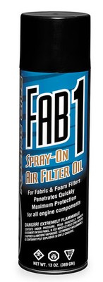 Maxima FAB-1 Fabric and Foam Filter Spray - 20oz. Motorcycle ATV/UTV 61920