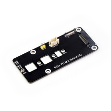 PCIe to M.2 NVMe SSD Extension Board for RPi 5 Support 2230 2242 2260 2280