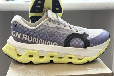 On Cloudmonster Hyper 3 Women s Size 8.5 Lily/Limelight Running Shoes