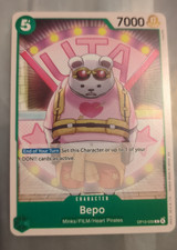 Bepo OP13-035 OP-13 Carrying On His Will One Piece Card