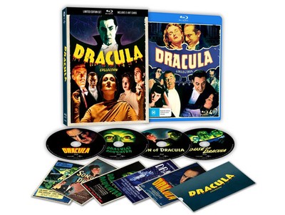 Dracula Film Collection Limited Edition Blu Ray Lenticular Hardcase (1931-1945)