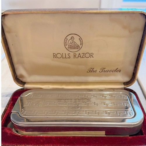 Vintage Rolls Razor Model L No. 5 "The Traveler" Complete Set Made in England