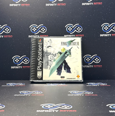Final Fantasy VII Sony PlayStation 1 PS1 CIB Refurbished & Tested Free Shipping