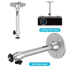 Stand Projector Mount Universal Aluminium Holder LCD Wall Ceiling Bracket Hanger