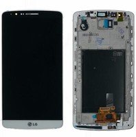 Lg Optimus G3 D855 Display Lcd Cover GehäUse Touch Screen Glas Weiß